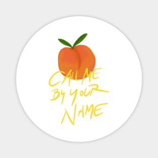 Peach Call Me By Your Name CMBYN Magnet